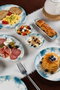 Hermia Set de desayuno Kardan Adam de 16 piezas en porcelana